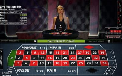 Live French Roulette La Partage (NetEnt) .